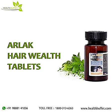 Arlak Hair Wealth Tablets Best Hair Growth Tablets For Men And